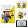 Fabricante Venta al por Mayor Transfronteriza Libro de Cartas Pokemon 4/9 Rejillas de Palacio Pokemon PU Cuero Cremallera Libro de Almacenamiento de Cartas