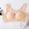 Sutiã Sem Fio 35-105kg, Lingerie Push-Up Anti-Queda, Sutiã Tamanho Grande, Respirável e Confortável para Esportes e Sono