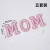 Figura de Arcilla Blanda de Moda para el Día de la Madre Topper para Pastel Mamá Linda Cumpleaños Mamá Rica Decoración
