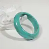 Joias Yongge Pulseira Geométrica Redonda de Resina Estilo Europeu e Americano Transfronteiriça Semi-Transparente Estilo Ins Bangle Poligonal Exagerado