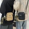 Cross-border atacado moda masculina cool neutro nylon shoulder bag New ins estilo coreano estilo casual shoulder bag atacado