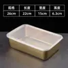 Contenedor de Acero Inoxidable para Alimentos con Tapa Cuadrado Lonchera Almacenamiento en Refrigerador Preparación para Olla Caliente Lonchera para Exteriores Caja Cuadrada Pequeña Regalo