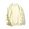 Uniformes de equipo personalizados para actividades de team-building: Sudaderas gruesas de cuello redondo, forradas de forro polar de 600 g, con estampado de logo personalizado, adecuadas para ropa de trabajo y prendas promocionales