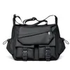 Bolso cruzado de un solo hombro, mismo estilo para hombres y mujeres, gran capacidad, mochila versátil de estilo japonés, para viajes, estudiante multifuncional