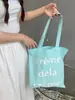 Bolso de verano de Corea del Sur, nuevo, súper suave, de gran capacidad, para ir de compras, para estudiantes y chicas.