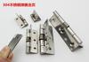 Bisagra de resorte de acero inoxidable 304 de nrh Nazhui Hardware, bisagra de rebote, bisagra pequeña, bisagra de puerta de cierre automático, plegable