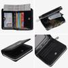Monedero plisado estilo coreano transfronterizo Ins Simple Retro Multifuncional con cremallera Billetera de mujer 80% de descuento Monedero de mujer