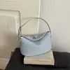 Conjunto de Bolsas Mãe-Filho em Jeans com Blocos de Cor Retro e Fecho de Torção, Bolsa de Mão para Ombro, Textura Simples, Bolsa Feminina de Ombro Único Transversal