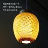 Imitação de corda de cânhamo criativo retro abajur tecido abajur lâmpadas iluminação restaurante hot pot shop homestay lustre lanterna decorativa