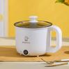 Olla Eléctrica Inteligente para Cocinar, Olla Pequeña Multifuncional para Fideos Instantáneos para Dormitorio, Mini Sartén Eléctrica, Olla Eléctrica Todo en Uno para Cocinar al Vapor y Cocinar para 1 a 2 Personas