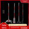 Suporte de guarda-chuva de aço inoxidável suporte de tubo telescópico FRP isolamento cerca cinto de aviso de ferro fundido redondo suporte de garfo do cais