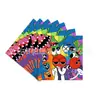 Nova Decoração de Festa de Aniversário Arco-Íris Banners Espirais Suprimentos Toalha de Mesa Guardanapo de Papel Copo de Papel Louça Descartável