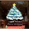 Decorações de Natal 2026 Adesivos para Porta de Vidro Layout de Cena de Restaurante Adesivos de Janela Árvore de Natal Decorações Eletrostáticas para Janela