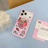 Funda linda de graffiti para hermana Gazi para Apple 17 Pro Max iPhone 16P Soporte Magnético 15P A Prueba de Golpes
