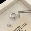 Pendientes de cobre ecológicos para todo el cuerpo, diseño de cruz de iris a la moda, sentido de diseño, barra curva de moda, ear cuff, pendientes para agujero de oreja