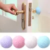 En stock Esterilla Redonda Gruesa Anti-colisión para Puerta Trasera Silenciosa Protector de Manija de Puerta de Habitación Caucho Suave Esterilla Anti-vibración 3M