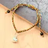 Pulsera de Cuerda Colorida del Festival del Bote del Dragón para Niños Bebé Tejida con Hilo de Colores Hecha a Mano DIY Terminada Cuerda de Mano Pequeño Zongzi Regalo