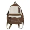 Mochila Verão Novo Estilo Mochila Dopamina Estilo Universitário Bolsa Escolar para Alunos do Ensino Fundamental II e Médio Mochila de Viagem de Grande Capacidade