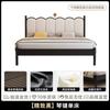 Cama de Hierro Forjado Estilo Europeo, Cama Doble, Cama con Marco de Hierro para Dormitorio Principal, Cama con Marco de Acero Engrosado, Cama Blanda Moderna Simple para Casa de Alquiler
