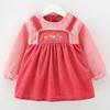 Abrigo para niña, ropa de princesita, delantal estilo occidental, otoño e invierno, ropa para comer para niños, babero impermeable para bebé, anti-suciedad, para arroz