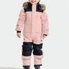 Novo produto em estoque direto da fábrica comércio exterior transfronteiriço ao ar livre peça única roupa de esqui impermeável forrada com fleece grossa quente para meninos e meninas