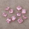 Grado Aaa Plaza de Princesa circonio rosa directo de fábrica Super Brillante imitación diamante cuadrado color circón cortador precisión taladro CZ