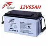 Bateria Ritar Ruida Ra12-65 12V6H É Adequada para Fonte de Alimentação Ups Tela Dc Eps Item Padrão
