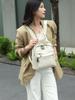 Bolso de Mujer, Mochila Sencilla y de Moda de Cuero Genuino, Mochila de Viaje de Piel de Vaca Natural de Gran Capacidad, Mochila Escolar para Estudiante de Estilo Nuevo