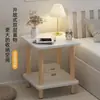 Mesa pequeña simple casa de alquiler mesa de café pequeña mesita de noche de dormitorio mesita de noche simple para el hogar estante de almacenamiento fabricante