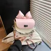 Bolso Pequeño Lindo Mini Lápiz Labial Transfronterizo Bolso de Mujer 2025 Nuevo Lazo Versátil Bandolera Bolso de Hombro de Cadena