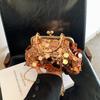 Bolso de Mano Pequeño de Moda para Mujer 2026 Nueva Moda de Verano Bolso de Mano Lentejuelas con Textura Única Bolso de Hombro Cruzado Versátil