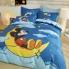 Set de Cuatro Piezas con Estampado de Dibujos Animados de Disney de Algodón Puro Nuevo 2026