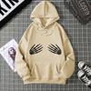Sudadera de Felpa Mingxin Clothing Otoño/Invierno para Mujer, Holgada Casual Manga Larga con Capucha Chaqueta Cec, Moda Ins Comercio Transfronterizo
