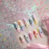 Fogos de Artifício Coloridos, Adesivos Coloridos para Nail Art em Relevo, Adesivos de Unha à Prova d'Água, Câmera CCD, Copo de Água, Decorações para Porta-Canetas