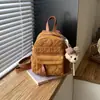 Puntada de Diamante Mochila Amazon Gran Capacidad Simple Versátil Bolso de Hombro Diseño Retro Sentido de Viaje Bolso Debajo del Brazo