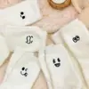 Calcetines de invierno hasta la pantorrilla de lana imitación visón para mujer, forrados de felpa, engrosados, cálidos, calcetines de piso para el hogar extra gruesos, calcetines resistentes al frío para maternidad