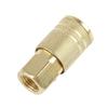Conector rápido americano 1/4NPT rosca interna diente interno hilo interno bomba de aire compresor de aire conector salida cabeza de suministro especial transfronteriza