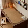 Mantel de cuero para uso doméstico en estilo vintage para dormitorio y estudio, mantel de cuero suave fácil de limpiar suministrado por el fabricante