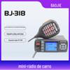 Baojie BJ-318 carro mini UV dual-segmento plataforma de carro de alta potência isqueiro fonte de alimentação carro walkie-talkie dual display lote