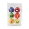 Golf Características Patrón Bola Hongo Pájaro Estrella de mar Spiderman Gafas de sol Un solo ojo Exquisita caja de regalo Bola de regalo