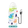 Funda Aislante para Biberón Grueso de Windows Calentamiento de Temperatura Constante Invierno Bolsa Aislante Portátil USB Funda Gruesa Cálida Universal para Biberón Grueso