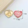 Fabricante Joyería para el Día de San Valentín Accesorios Venta al por mayor en stock Aleación Hecho a mano Fábrica de Joyería DIY Joyería DIY con Goteo de Aceite Accesorios