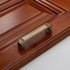 Manija de Puerta de Gabinete Manija de Puerta de Bronce Antiguo Cajón de Armario Invisible Manija de Estilo Chino Nuevo Puerta de Armario Gabinete Moderno Simple