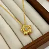 Mismo estilo en joyerías, oro de arena método antiguo, colgante de flor de durazno próspera, lujo ligero, alta gama, incrustado con diamantes, muchas flores de durazno, versátil, moderno