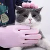 Peine para Mascotas Zurich Cepillo de Baño para Mascotas Guante para Quitar Pelo de Gato Guante de Silicona para Limpieza del Hogar Guante para Lavar Platos