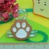 Garras de Gato de Dibujos Animados Palma de Gato diy carcasa de teléfono móvil material de pegamento de crema de simulación hecho a mano cristal epoxi making accesorios de resina