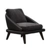 Sillón minimalista italiano para sala de estar, dormitorio, balcón, lujo ligero, sofá individual, tela de diseño, sillón reclinable