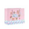 Bolsa de Regalo de Dibujos Animados, Bolsa de Embalaje de Cumpleaños, Bolsa Tote Simple, Bolsa de Regalo para Festividades, Bolsa de Papel para el Día del Niño