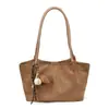 Bolso Tote Grande de Alta Gama Coreano para Mujer Otoño 2025 Versátil y Elegante para el Trabajo y los Viajes Cotidianos Bolso de Hombro Axila