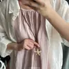 Todo está en línea con mi estética~ un estilo súper chic, perezoso y minimalista, asequible y versátil, accesorio para el cuello estilo coreano